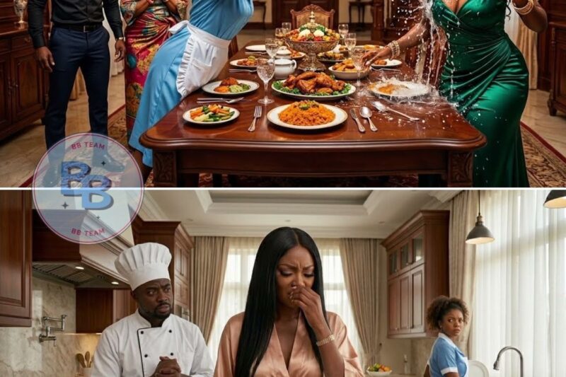 The maid fought with the billionaire’s girlfriend for disrespecting his mother—A love triangle