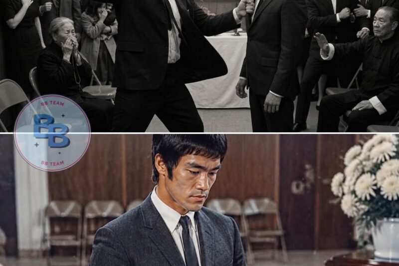 Bruce Lee Was Challenged at His Teacher’s Funeral — He Was Standing Next to the Coffin
