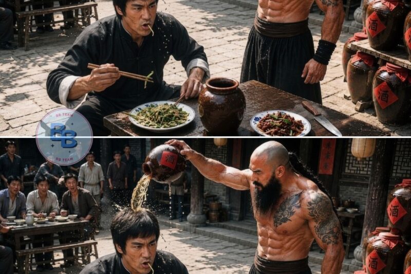 A Giant Fighter Mocked Bruce Lee… 10 Seconds Later, He Dropped to His Knees