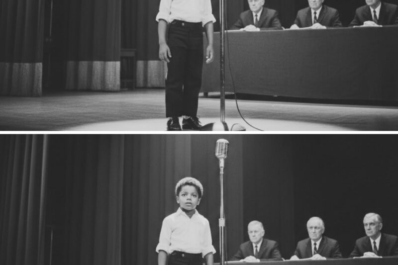 Michael Jackson Age 5 Could Barely Reach The Mic – What Happened Next Made Judges Stand Up