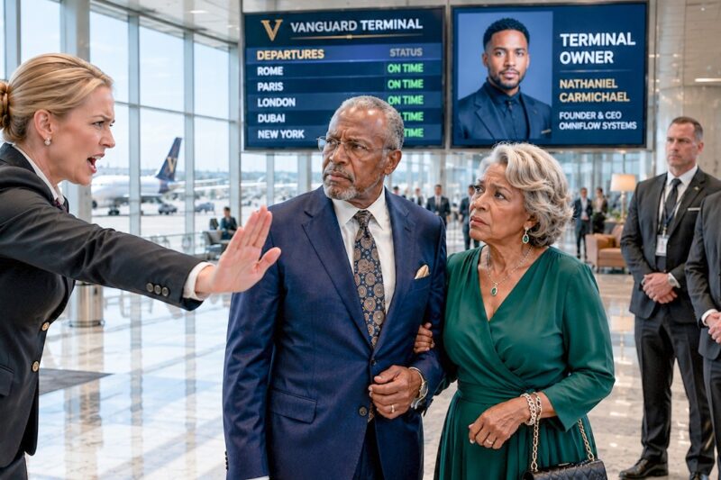 Airport Staff Refuses Black Family Entry—Not Knowing Their Son Owns the Terminal