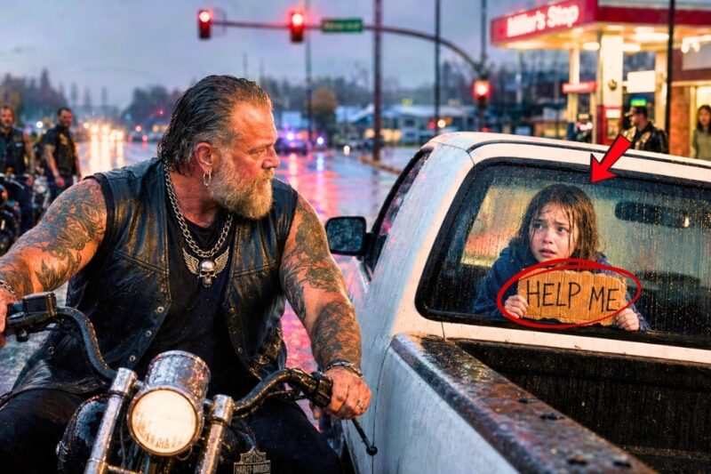 A Kidnapped Little Girl Signaled to the Bikers — Their Quick Response Will Astonish You