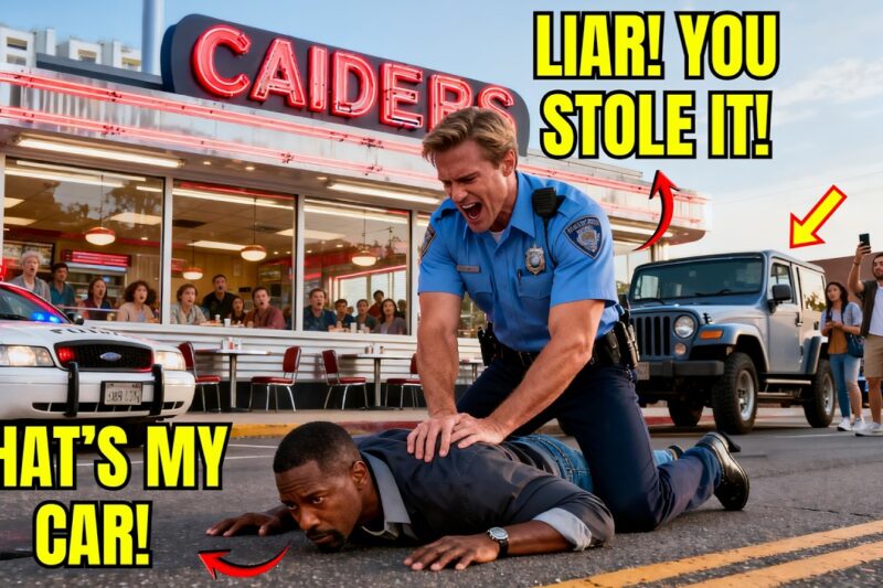 Cocky Cop Slammed a Black Man on His Hood Outside a Diner — 12 Navy SEALs Inside Stood Up at Once