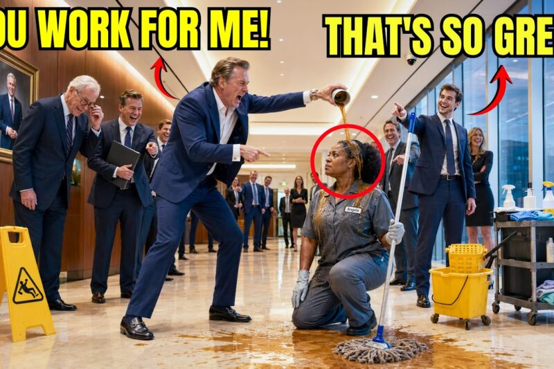 CEO Threw Hot Coffee on a Black Woman Mopping His Floor — She Was the Investor Who Pulled $200M