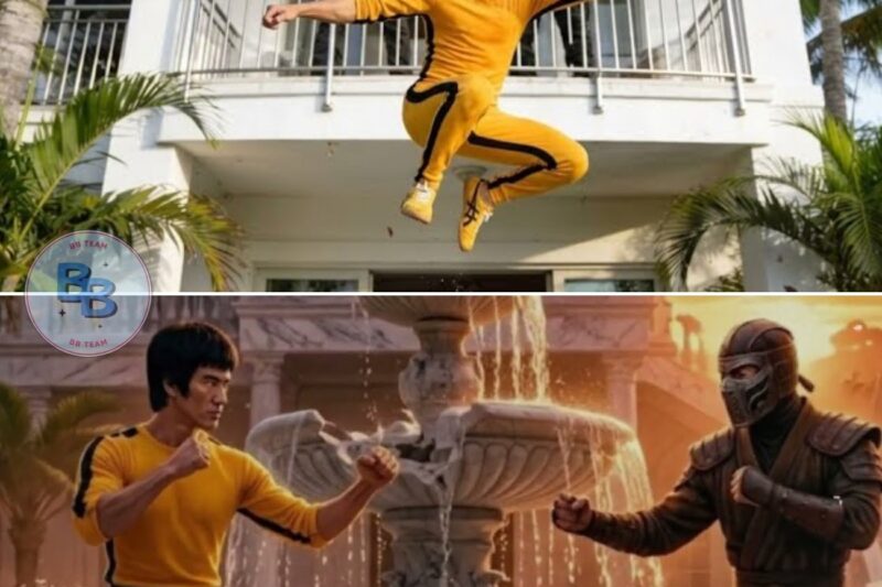 Everyone Thought Bruce Lee Was Escaping… But His Jump Was A Deadly Trap