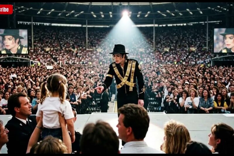 Michael Jackson Paused 72,000 Fans… Just to Find One Little Girl