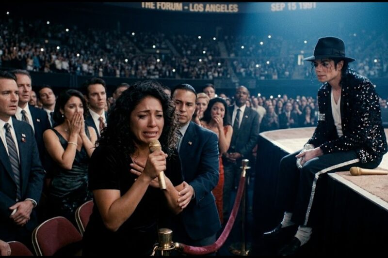 A Woman Mocked Michael Jackson at The Forum — His Gentle Reply Left 80,000 Crying