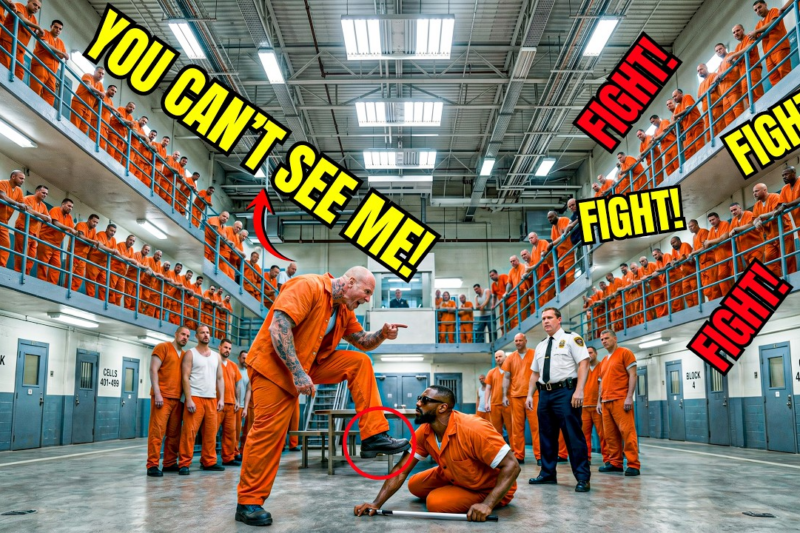 Cell Block King Stomps a Blind Black Inmate for “Fun” — He’s the Green Beret Even SEALs Fear