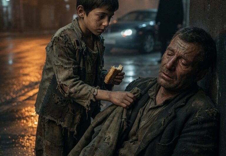 A Billionaire Faked Being Asleep to Secretly Test a Poor Boy — The Boy’s Kindness Left Him Weeping Until Morning