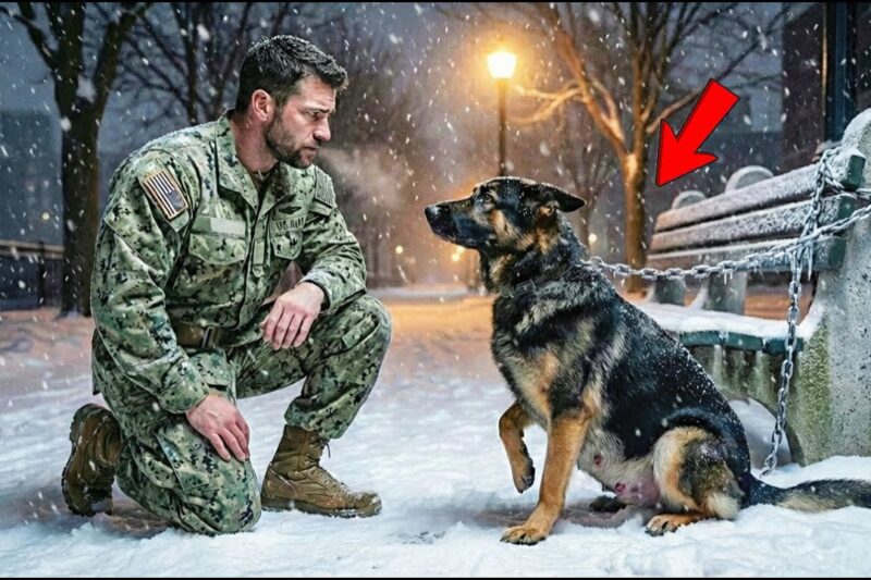 A Navy SEAL Found a Pregnant K9 in the Snow — His Choice Changed Everything