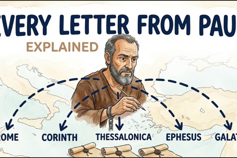 Every Letter the Apostle Paul Wrote, Explained in Order