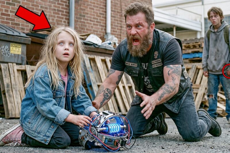 Biker’s Daughter Was Born Blind Until a Homeless Boy Pulled Out Something Unbelievable