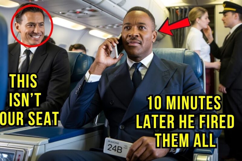 CEO Removed From Business Class for Another Passenger — 10 Minutes Later, the Captain Got a Call
