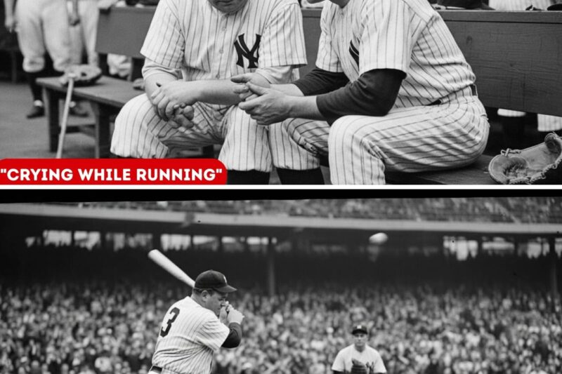 “Ruth’s 60th Home Run Made History — 60,000 Cheered But Ruth Was Crying — What They Didn’t Know”