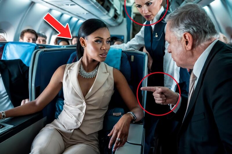 Black Woman Ignored in First Class, Moments Later, Everyone Realizes She’s the Airline’s New CEO…