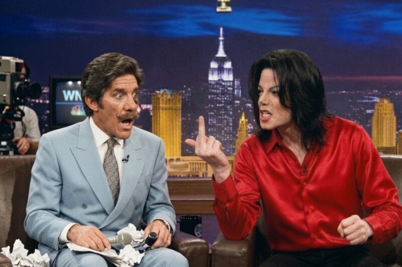 Geraldo Rivera Humiliated Michael Jackson LIVE — Then Michael Finally Had Enough