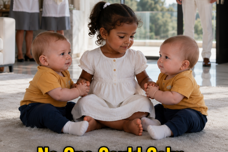 No One Could Calm the Billionaire’s Twins… Until the Maid’s Toddler Did What No One Expected