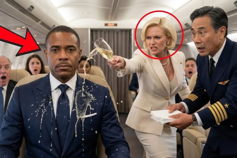 Passenger Threw a Drink at a Man — Then He Said, “I Own This Airline”