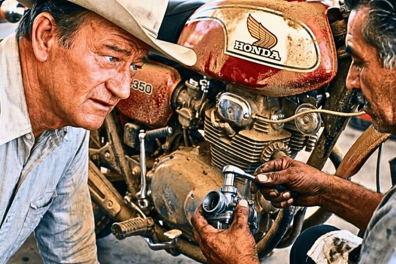John Wayne Got Stranded in the Desert — What He Found on That Wall Changed Two Lives