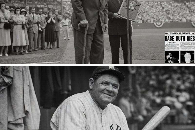 Babe Ruth Was Dying From Cancer, He Entered the Stadium One Last Time and Moved 60,000 Fans to Tears
