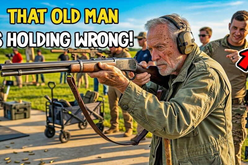 They Mocked His Lever-Action at the Match — The Old Veteran Outshot Every Semi-Auto on the Line 