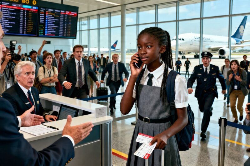 Black Girl Denied Boarding Over “Dress Code” — One Call, and the Airline’s Stock Crashes 12%