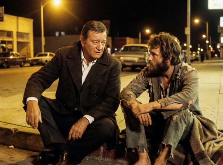 John Wayne Helped This Homeless Veteran for Months—20 Years Later, The Truth Came Out