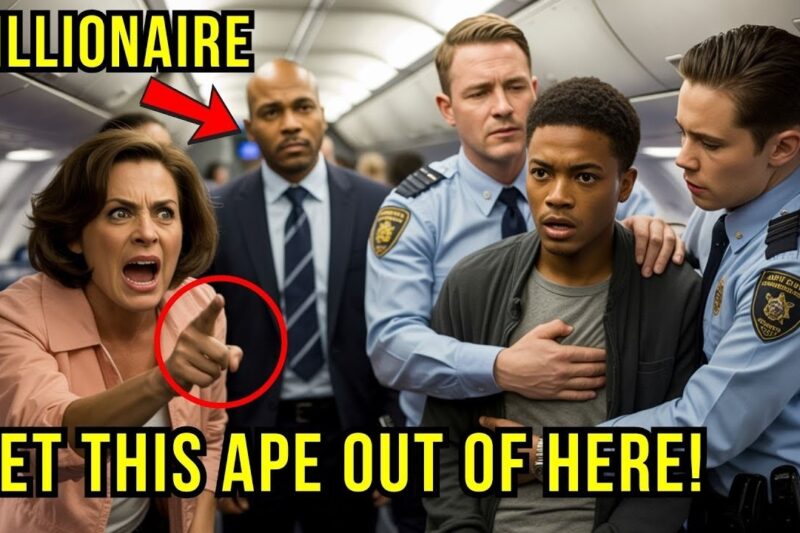 White Passenger Calls The Cops on Black Kid in First Class, 5 Minutes Later, She Regretted It