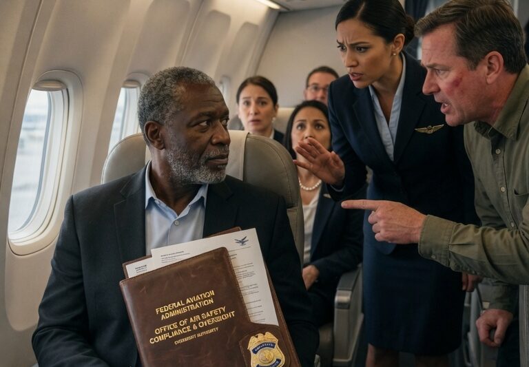 A Rude Passenger Wanted the Black Veteran Removed — Until the Cabin Learned Who He Really Was