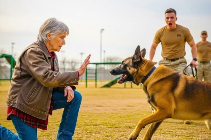Combat K9 Refused All Commands — Until Old Woman Veteran Spoke One Word