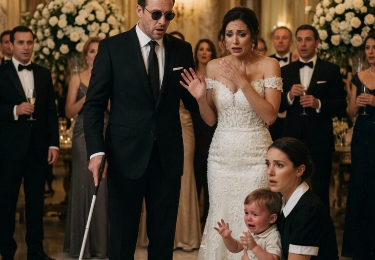 Don’t Sign It—Your Future Wife Is Lying!” The Maid’s Toddler Screamed — The Blind Billionaire Went Still