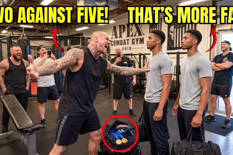 White Tattooed Man Bullies Black Twins for Fun — Not Knowing They’re the Country’s Olympic Champions