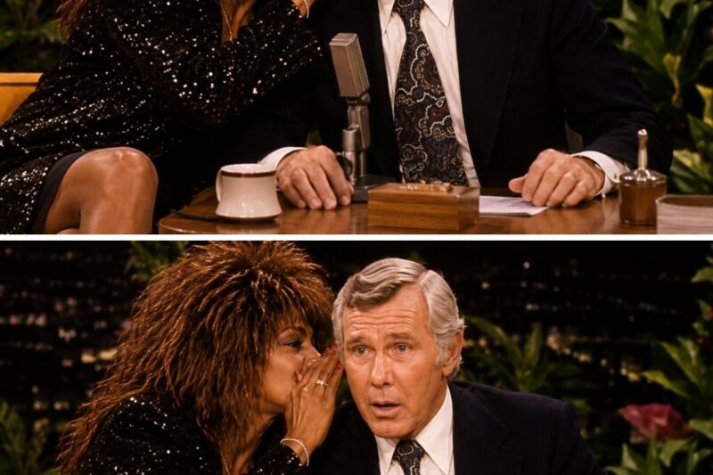 Tina Turner WHISPERED 6 Words To Johnny Carson On Live TV — He Couldn’t Speak For 90 Seconds 