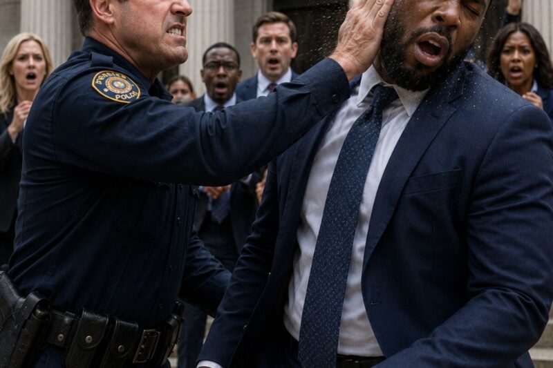 Racist Cop Slaps Black Man — He Didn’t Know His Wife Was a Top Federal Judge