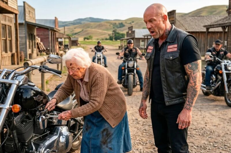 Elderly Woman Fixed Bikers’ Bikes for Free — Next Morning 400 Hells Angels Built Her New Home