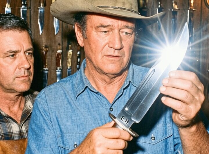 John Wayne Walked Into A Forgotten Knife Shop In Texas 1958 — A Name Ended Three Years Of Silence