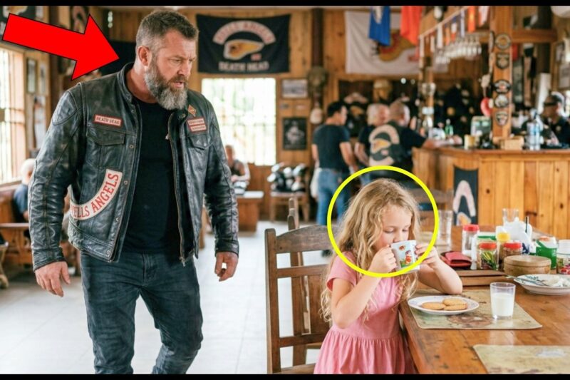 Biker Found Niece Eating Scraps with Debt Stamped on Her Hand — What 191 Hells Angels Did Next…