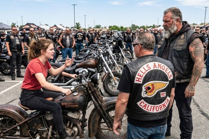 Burned Mother to Hells Angels Boss ‘Why Is My Son’s Patch on Your Wall’ — Just Watch What He Did