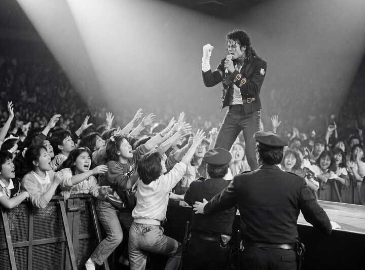 450,000 Japanese Fans Lost Their Minds — Officials Named Michael Jackson A TYPHOON