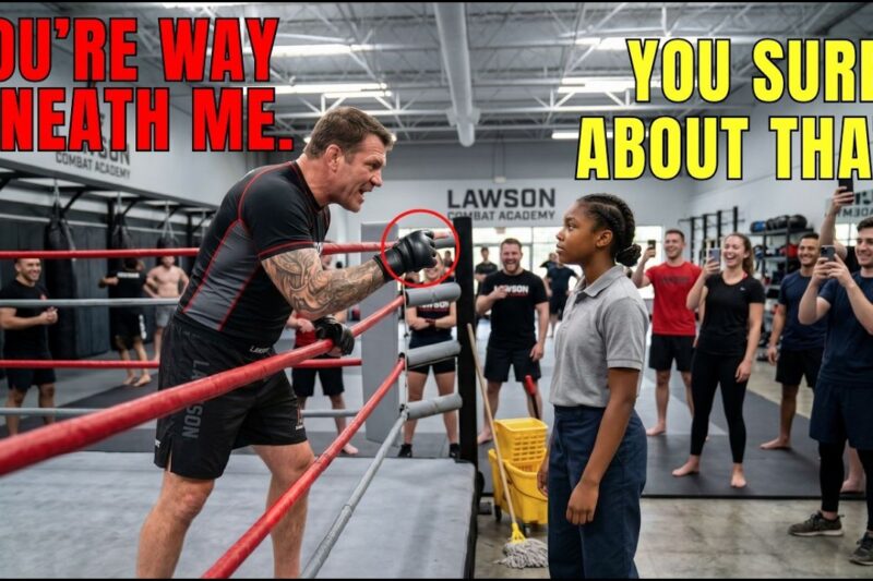 MMA Trainer Forced a Black Janitor’s Daughter to Fight “for a Lesson” — She Taught Him One Instead