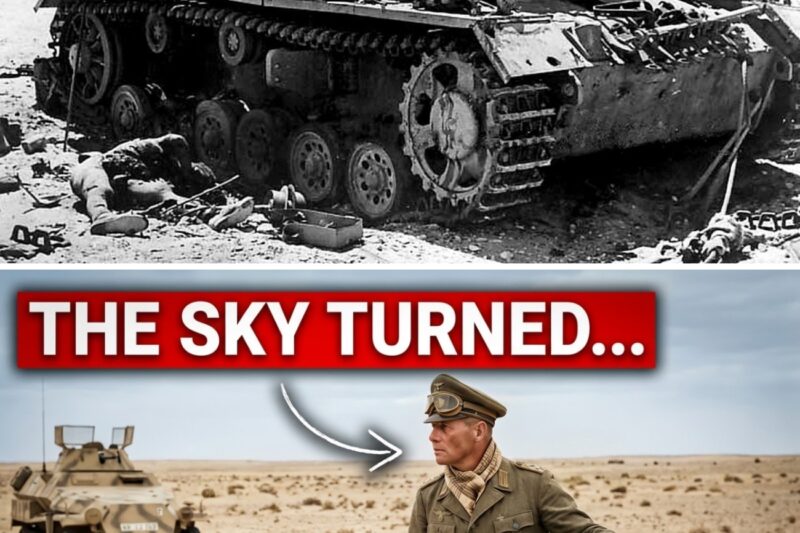 What Rommel Said When American Planes Destroyed His Panzers In Africa