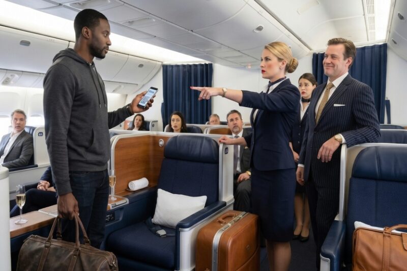 Flight Attendant Downgrades Black VIP — Doesn’t Know He’s the Undercover CEO