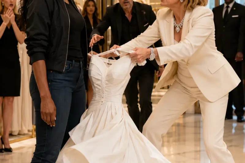 They Judged Her Simple Jeans, Completely Forgetting Who Actually Owned the Mirror