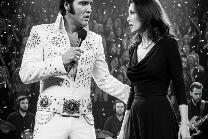 MYSTERIOUS woman joined Elvis on stage — her identity SHOCKED everyone