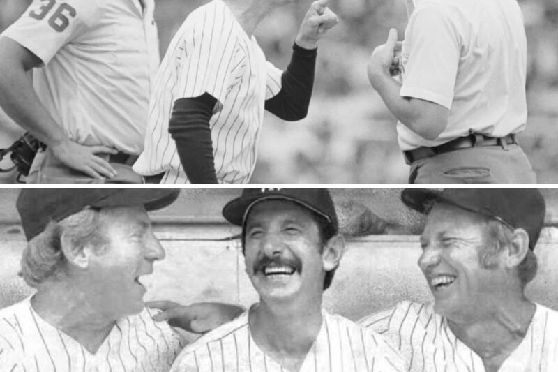 Yankees 1975 Old Timer’s Day and Billy Martin I Arrives, 1975-8-2