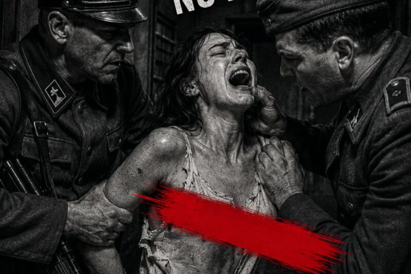 “Enough! No more!” The chilling ritual of a French prisoner’s first night in the camp…