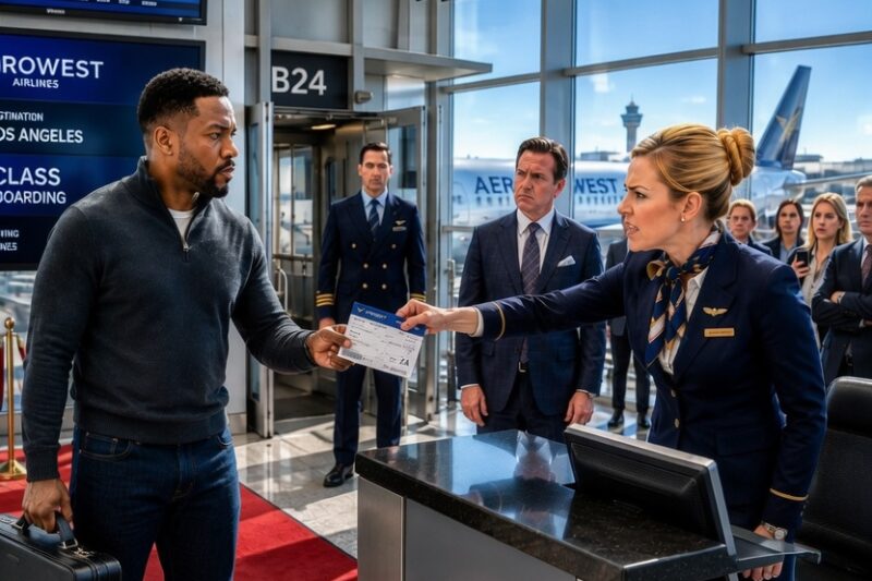 Staff Denies Black Man First Class — Unaware He Just Bought the Entire Airline