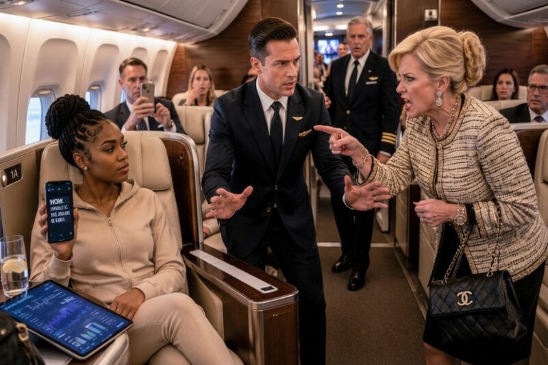 Passenger Complained About Black Girl in First Class — Little Did She Know Her Mom Owns the Airline.