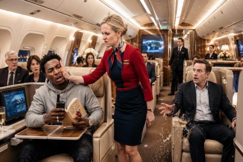 Flight Attendant Slaps Black Billionaire’s Son — One Call Later, the Plane Is Grounded