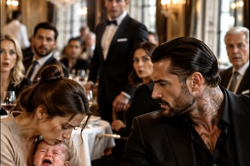 The Baby Wouldn’t Stop Crying in the Luxury Restaurant — Until Chicago’s Most Feared Man Heard One Sentence That Destroyed Him